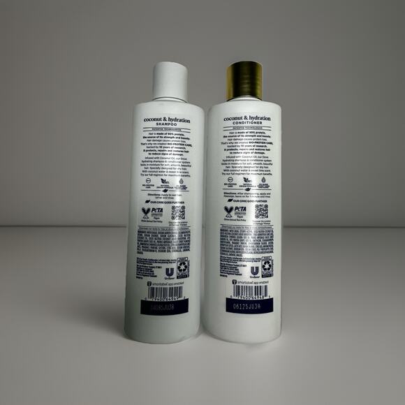DOVE COCONUT & HYDRATION Shampoo & Conditioner 12 oz each - Picture 2 of 2